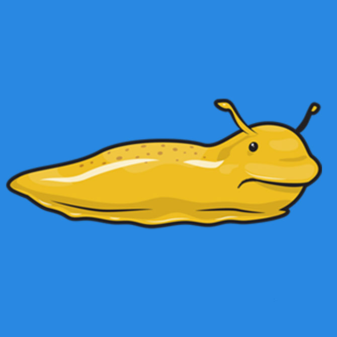 The slug logo